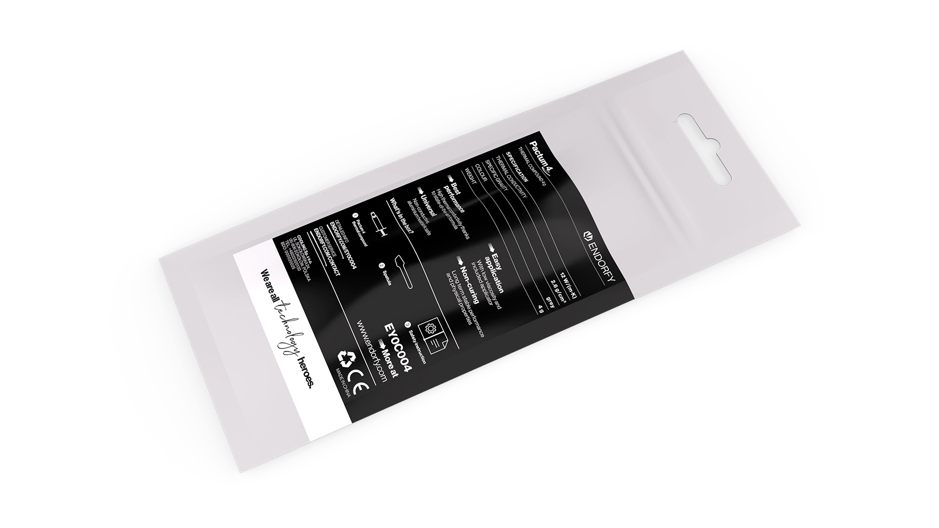 ENDORFY Pactum 4 - Wärmeleitpaste - Aluminium, Ansicht 4