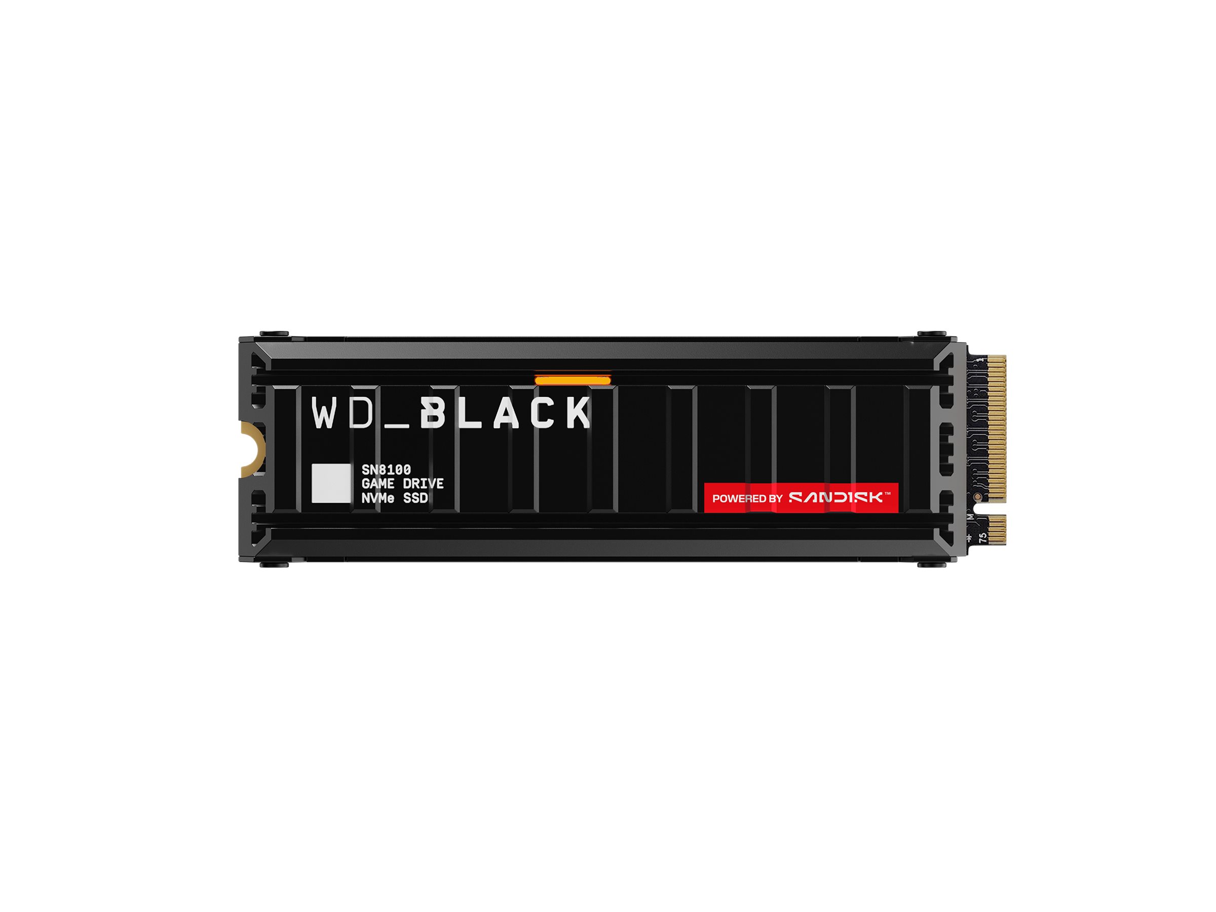WD Black SN8100 - SSD - 8 TB - intern - M.2 2280 - PCI Express 5.0 x4 (NVMe), Ansicht 3