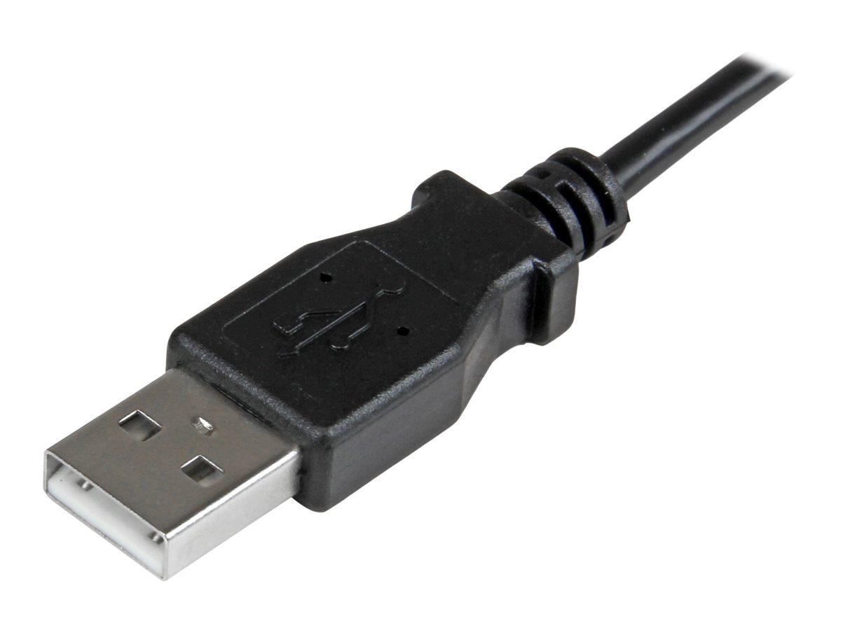 StarTech.com StarTech Micro USB Lade/Sync-Kabel - St/St - Micro USB rechts gewinkelt - 2m - USB auf Micro USB Ladekabel - USB-Kabel - Micro-USB Typ B (M)