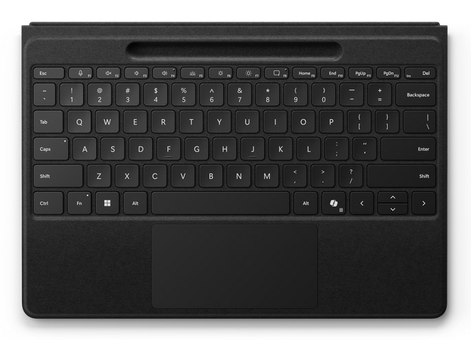 Microsoft MS Srfc Pro Flex KB CM SC Black Spain, Ansicht 2
