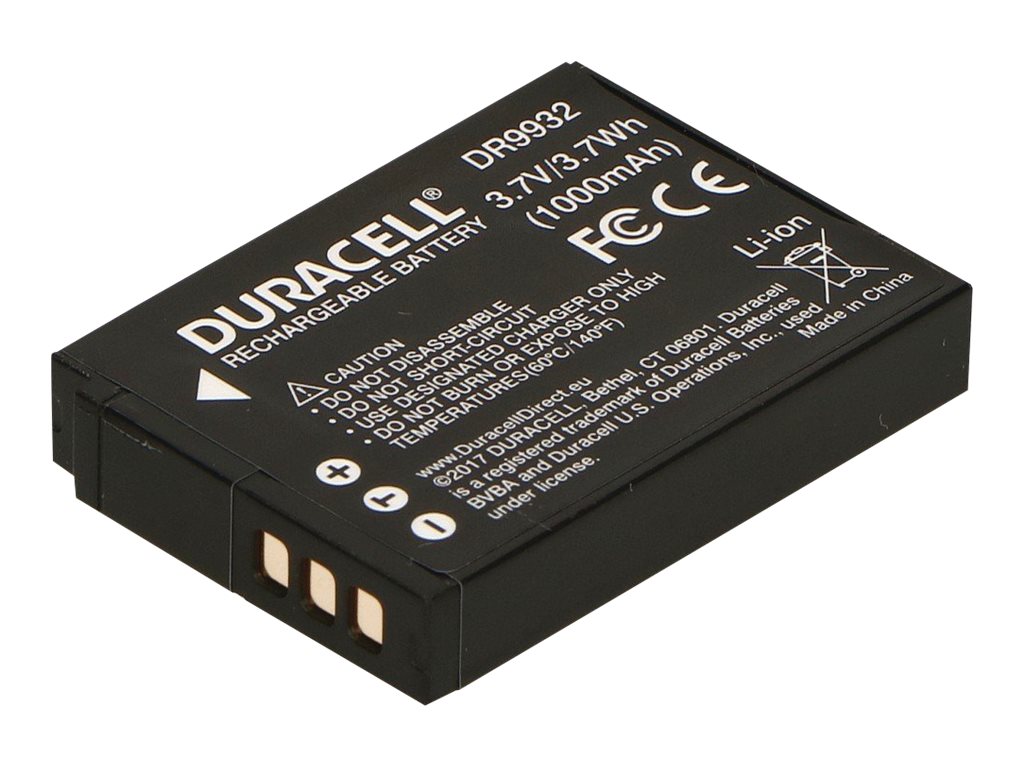 Duracell Batterie - Li-Ion - 1000 mAh - für Nikon Coolpix A1000, A900, AW120, AW130, P340, S9600, S9900, W300, Ansicht 4