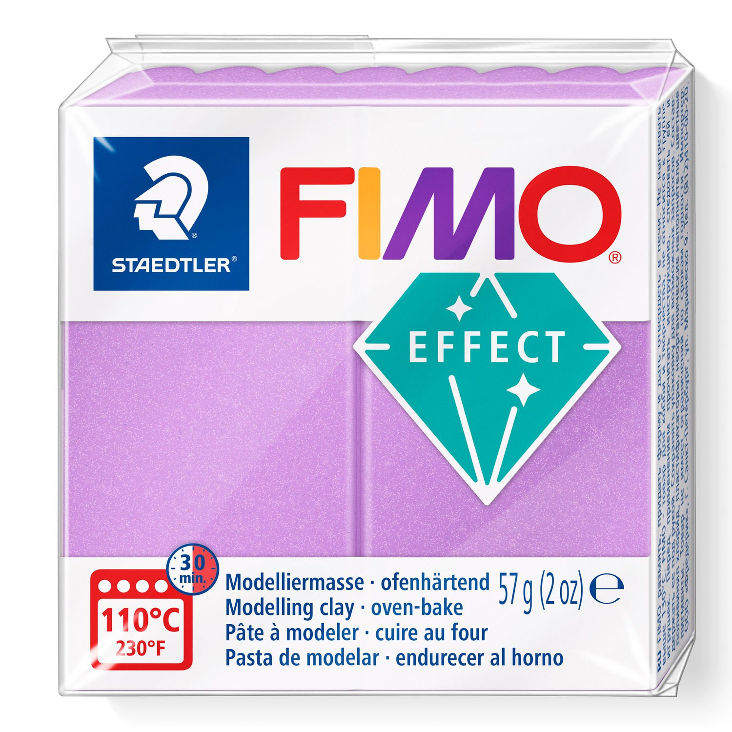 STAEDTLER FIMO 8020 - Knetmasse - Lila - Erwachsene - 1 Stück(e) - Pearl lilac - 1 Farben