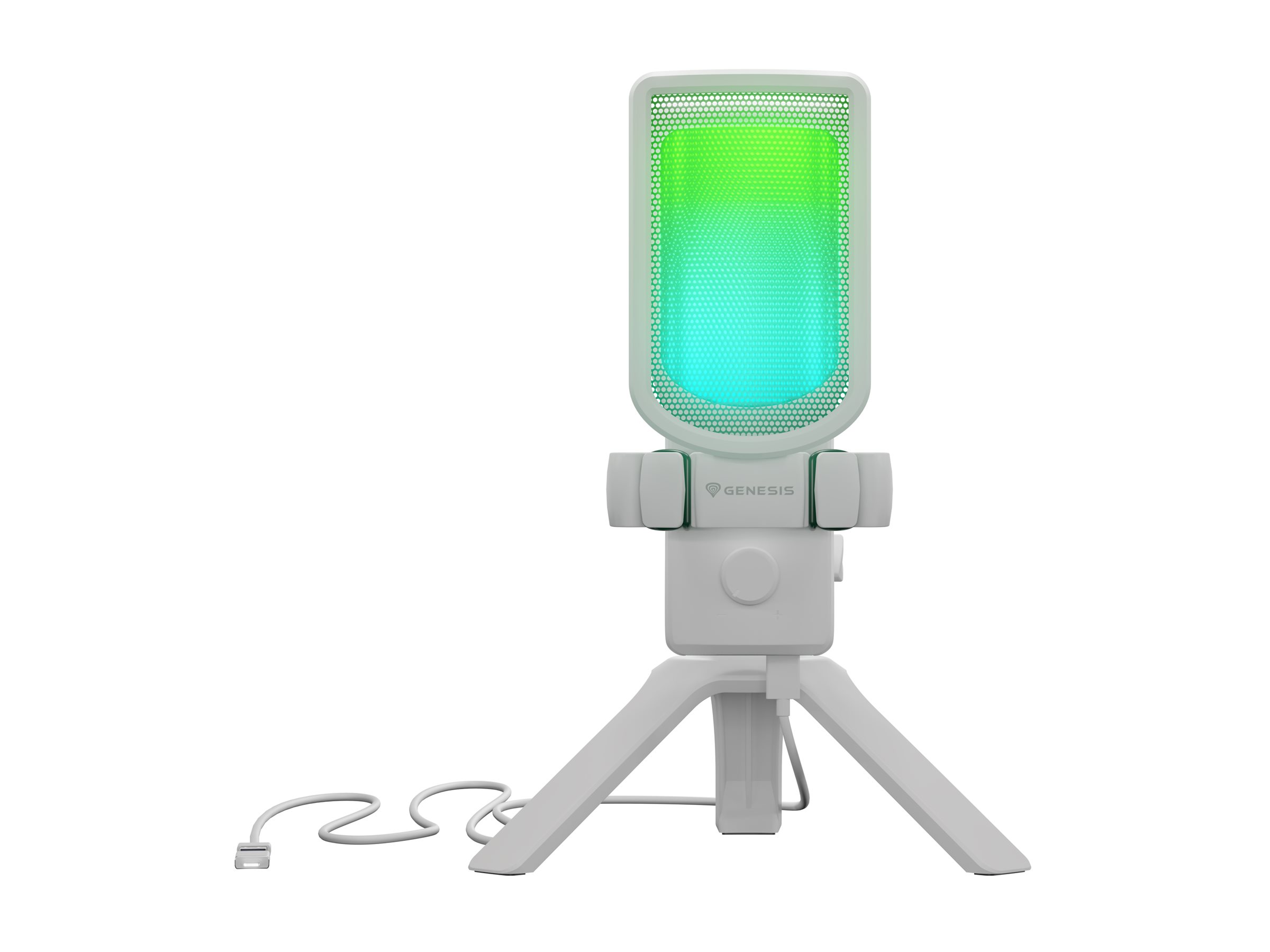natec Gaming Mikrofon RADIUM 250 USB weiß, Ansicht 3