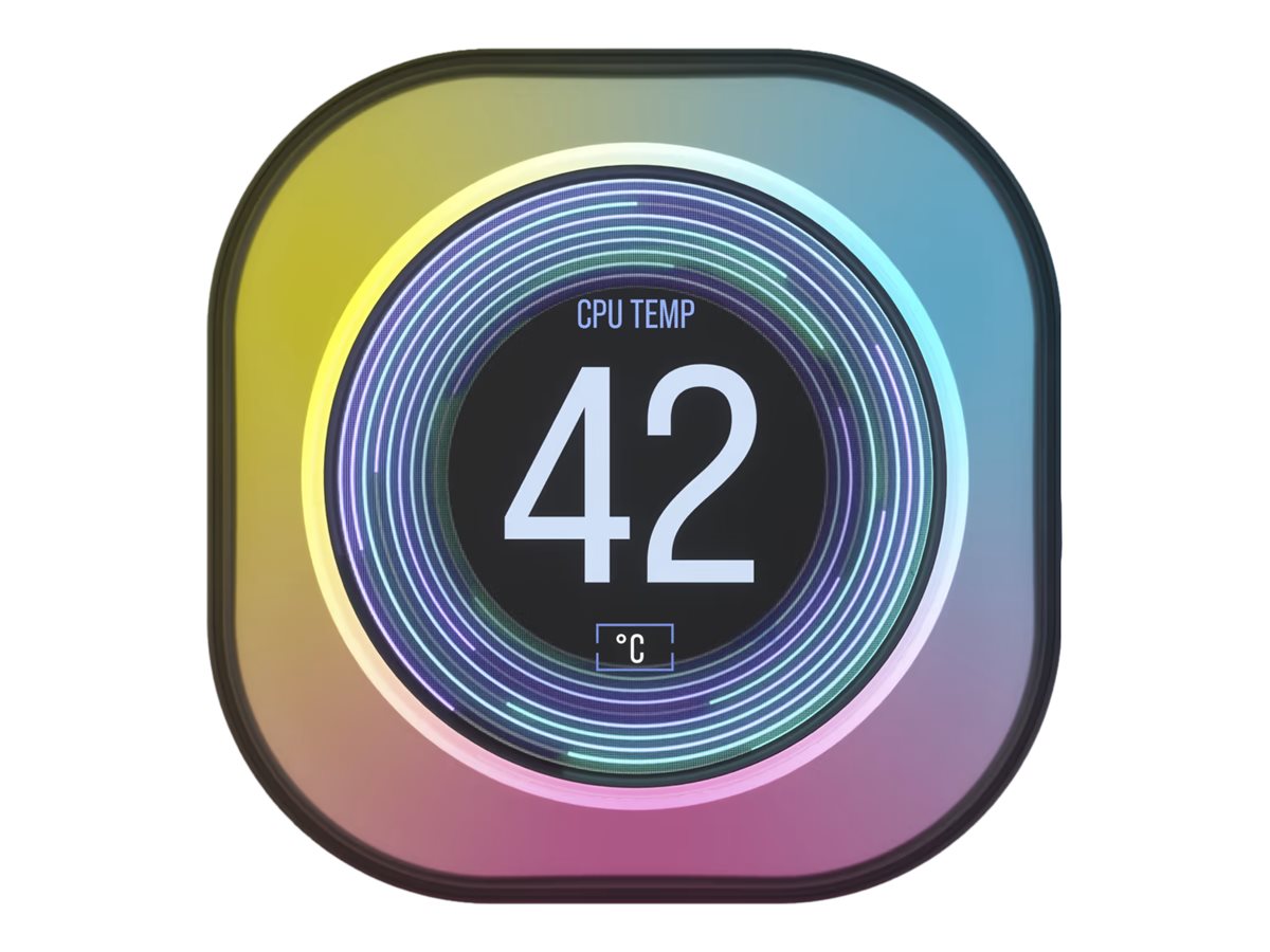 Corsair iCUE Link - LCD-Bildschirmmodul für Flüssigkeitskühlsystempumpe