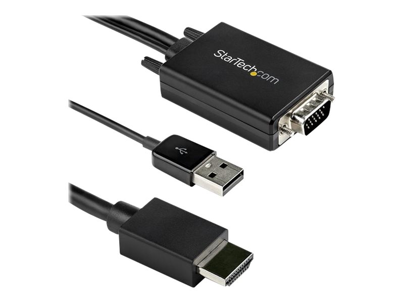 StarTech.com VGA TO HDMI CABLE - USB AUDIO (VGA2HDMM3M)