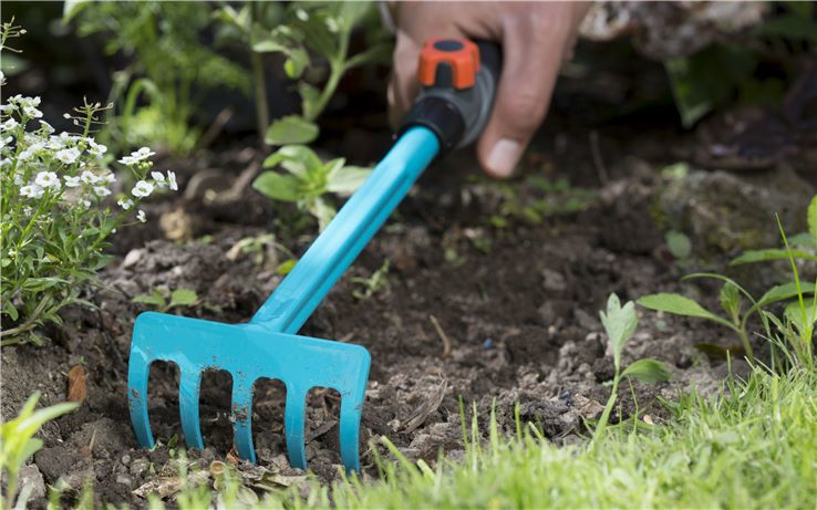 Gardena 08925-20 - Handrechen - Stahl - Duroplast - Schwarz - Orange - 1 Stück(e) - 85 mm, Ansicht 3