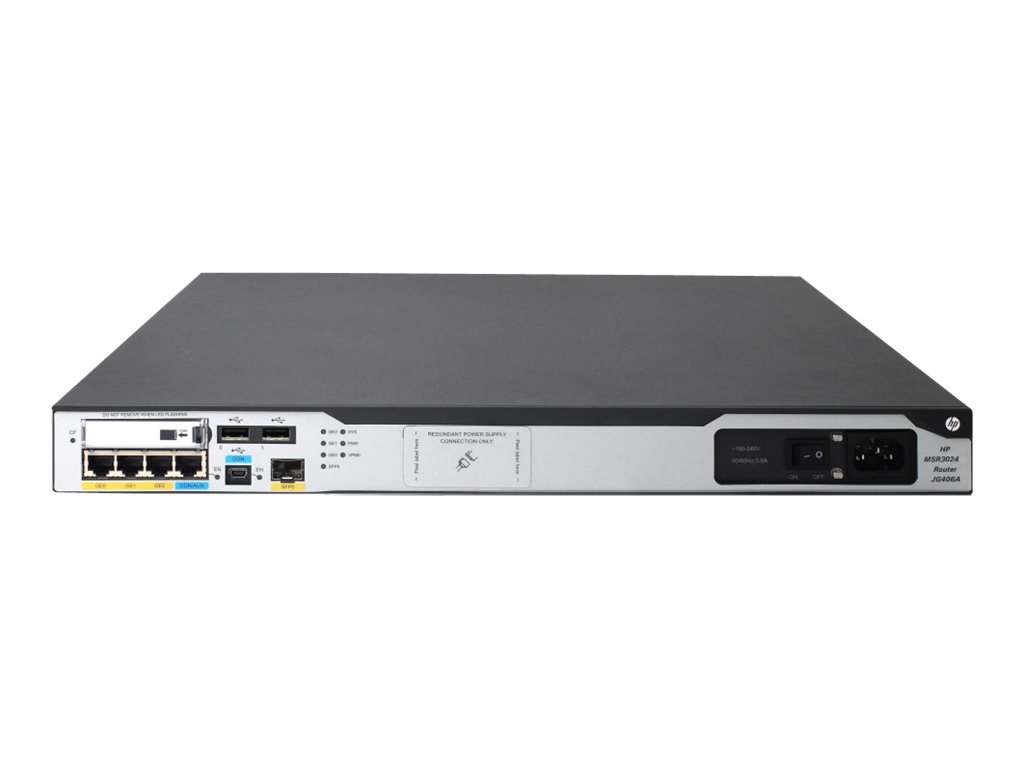 HPE MSR3024 - Router 1GbE - an Rack montierbar