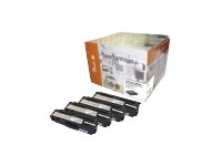 Peach Combi-Pack - 4er-Pack - Schwarz Gelb Cyan Magenta - kompatibel - wiederaufbereitet - Tonerpatrone (Alternative zu: Brother TN328BK Brother TN328C Brother TN328M Brother TN328Y)
