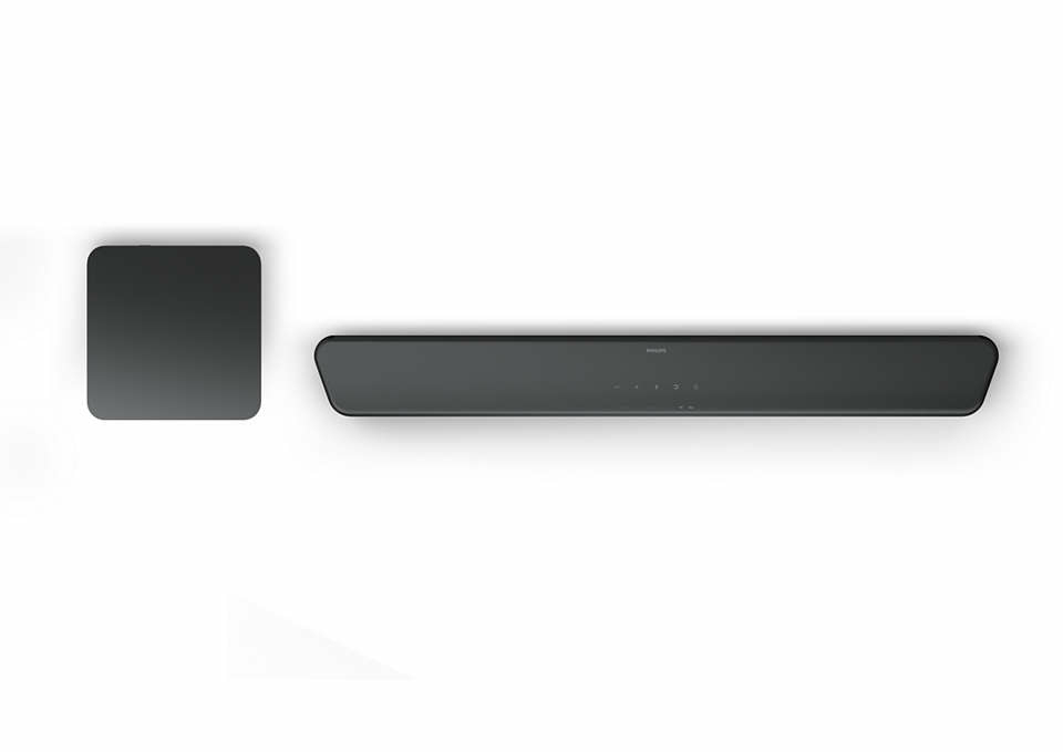 Philips Soundbar TAB5309 10 120W 2 1 1 1 TAB5309/10 - Subwoofer - 2.1, Ansicht 3