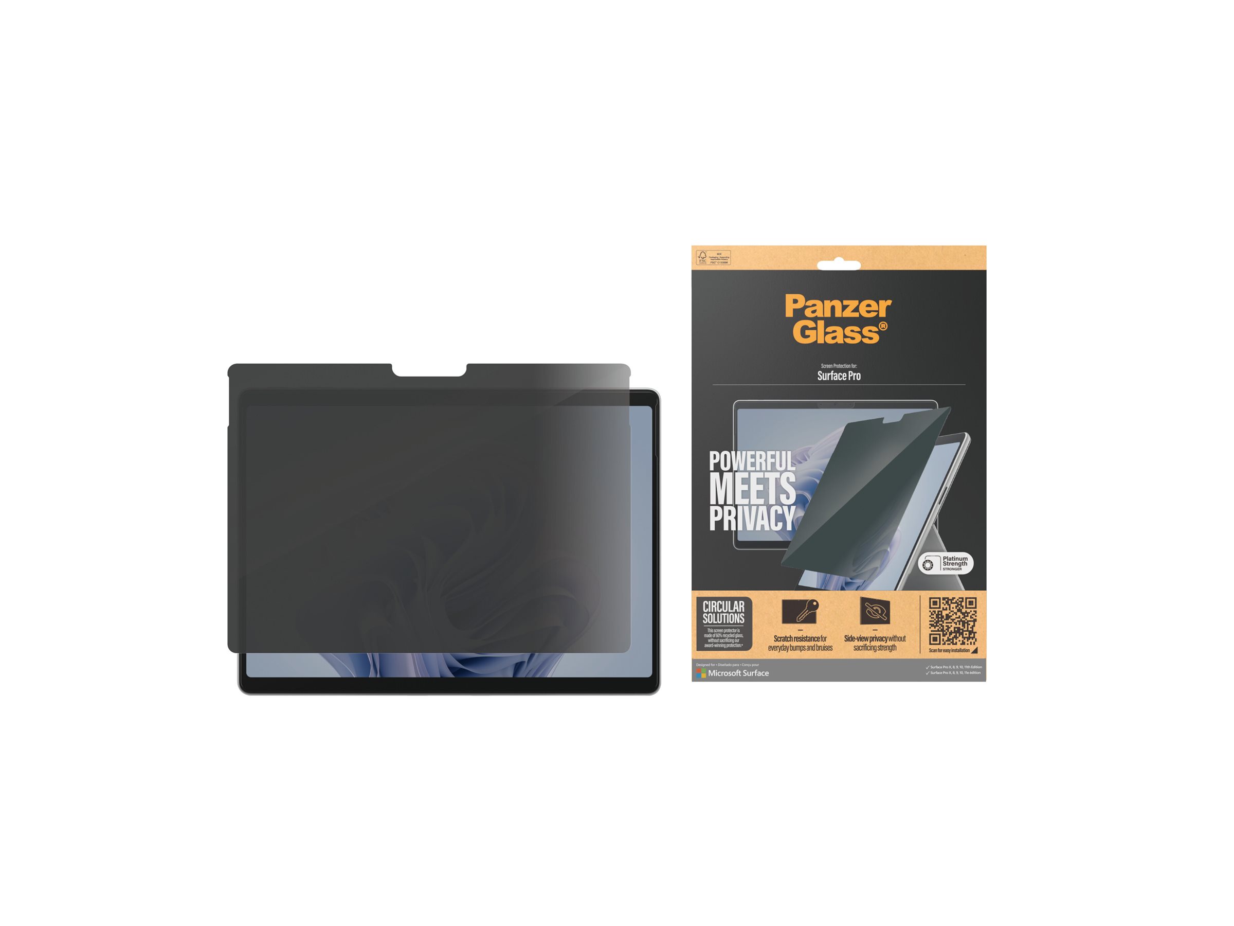 PanzerGlass Bildschirmschutz für Tablet - ultrabreite Passform, Ansicht 3