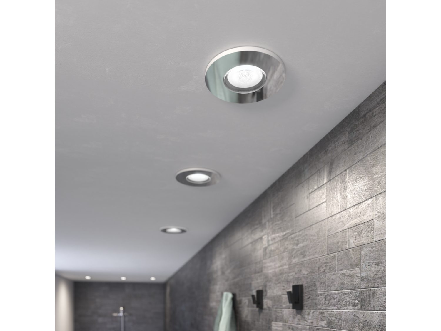 Philips Hue White ambiance Adore - Vertieftes Spotlicht - GU10 - 4.2 W - Klasse E - 2200-6500 K - Chrom (3er Pack), Ansicht 3