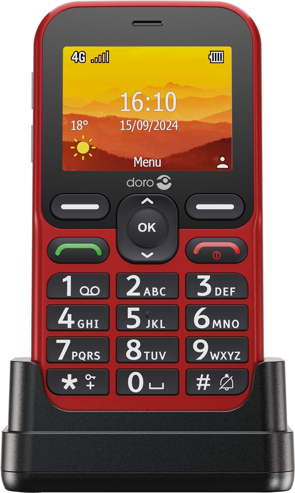 Doro Leva L10 - 4G Feature Phone - RAM 64 MB / Interner Speicher 128 MB - microSD slot - LCD-Display (TFT), Ansicht 2