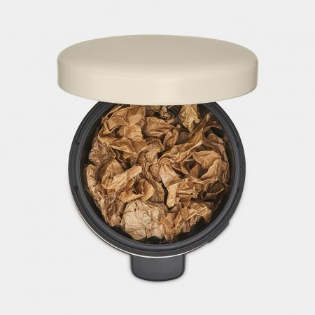 Brabantia NewIcon - 12 l - Rund - Beige - Terrasse - Belgien - 25,1 cm, Ansicht 4
