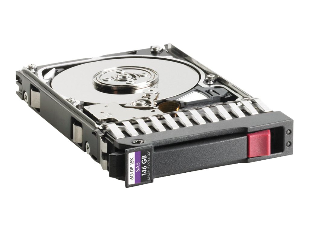 HPE Dual Port Enterprise - Festplatte - 146 GB - Hot-Swap - 2.5" SFF (6.4 cm SFF)