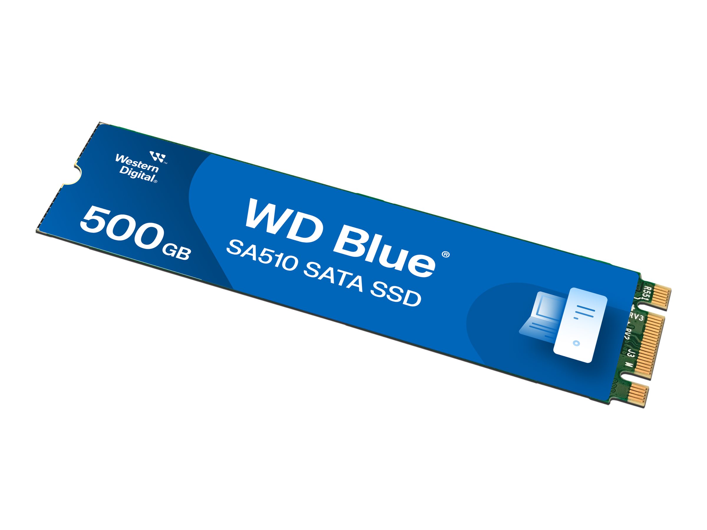 WD Blue SA510 WDS500G3B0B - SSD - 500 GB - intern, Ansicht 3