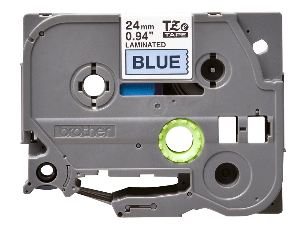 Brother TZe-551 - Schwarz auf Blau - Rolle (2,4 cm), Ansicht 4