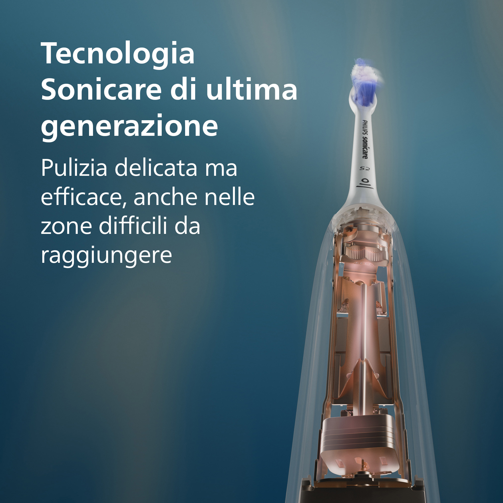 Philips Sonicare Zahnbürste HX7101/01, Ansicht 3