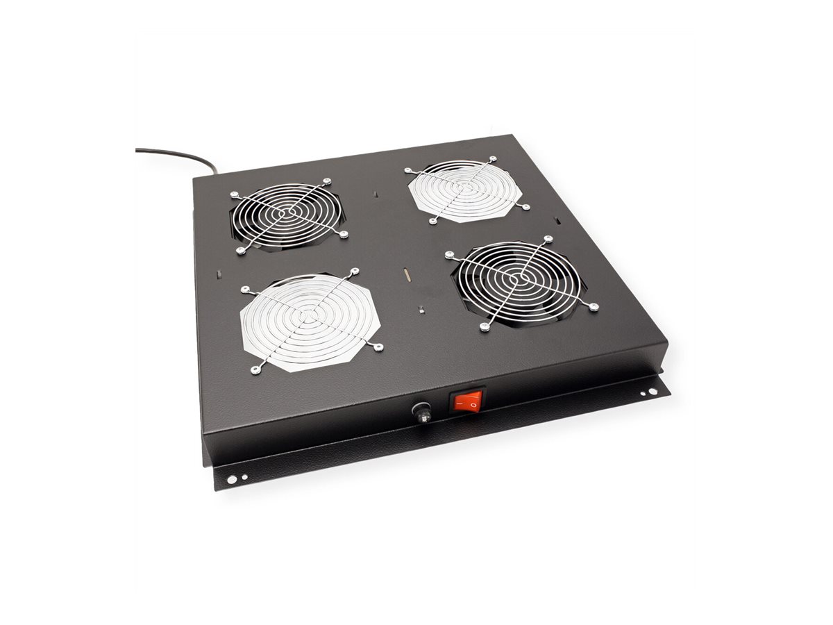 ROLINE Sockel für Netzwerkschrank 800x800 BxT schwarz, Ansicht 4