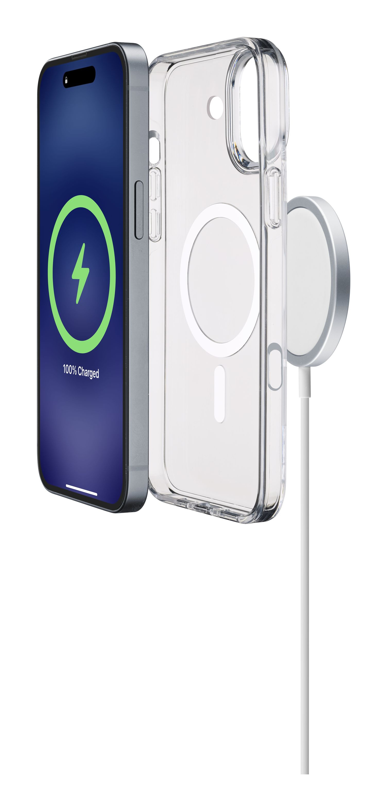 Cellularline Gloss MagSafe Case MAG iPhone 16 Transparent, Ansicht 2