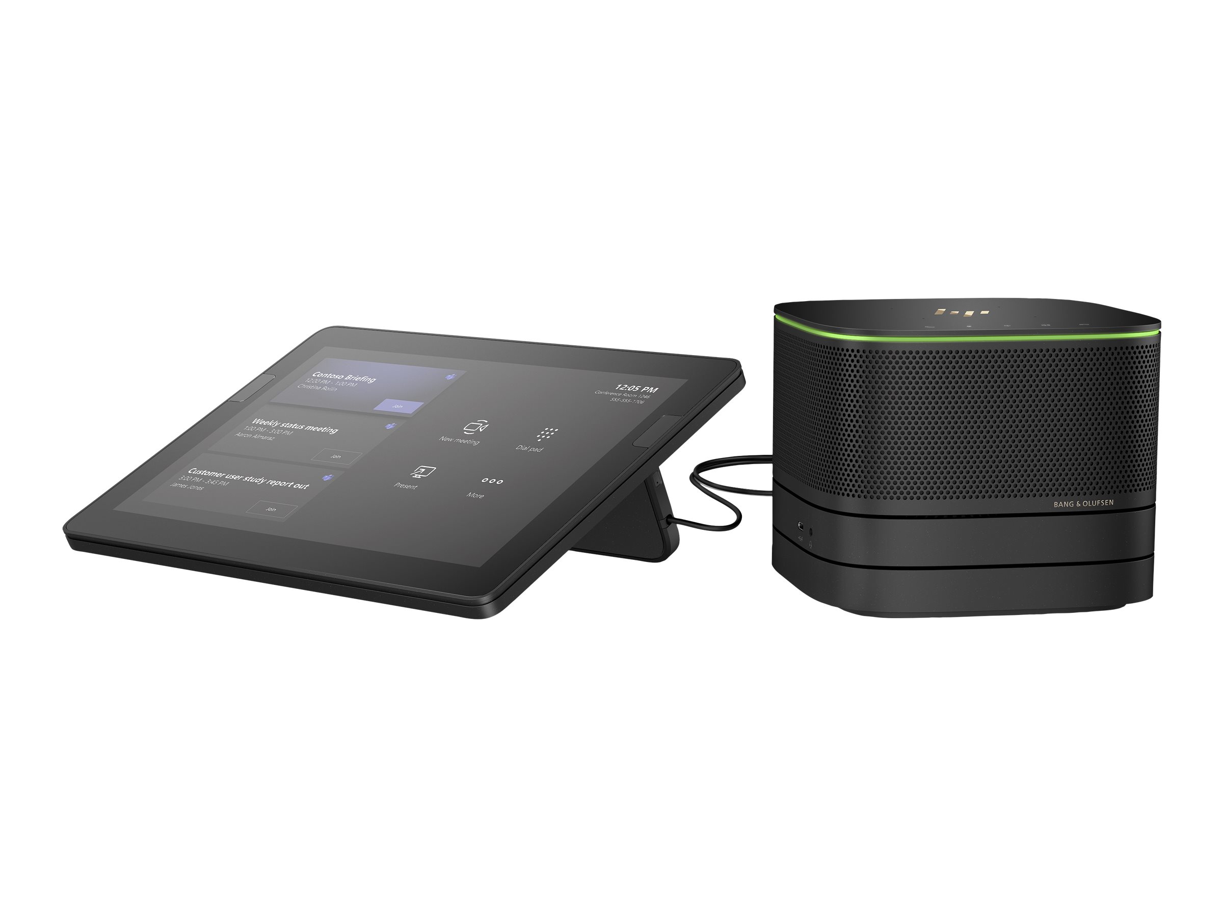 HP Elite Slice G2 with Microsoft Teams Rooms - USFF - Core i5 7500T  2.7 GHz - vPro - RAM 8 GB - SSD 256 GB - NVMe - HD Graphics 630 - 1GbE - WLAN: 802.11abgnac Bluetooth 4.2 - Win 10 IoT Enterprise 64-bit - Monitor: LCD 31.2 cm (12.3)