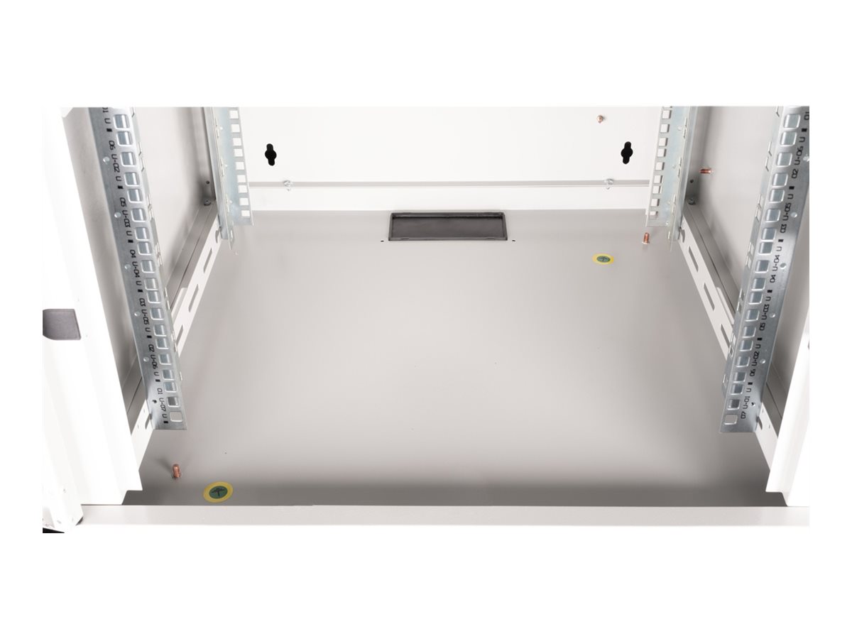 ROLINE 19 Zoll Wandgehäuse Pro 7 HE 600x600 BxT grau - Wandgehäuse, Ansicht 4