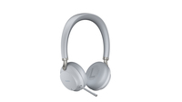 Yealink Bluetooth Headset - BH72 with Charging Stand Teams Light Gray - Headset - Bluetooth