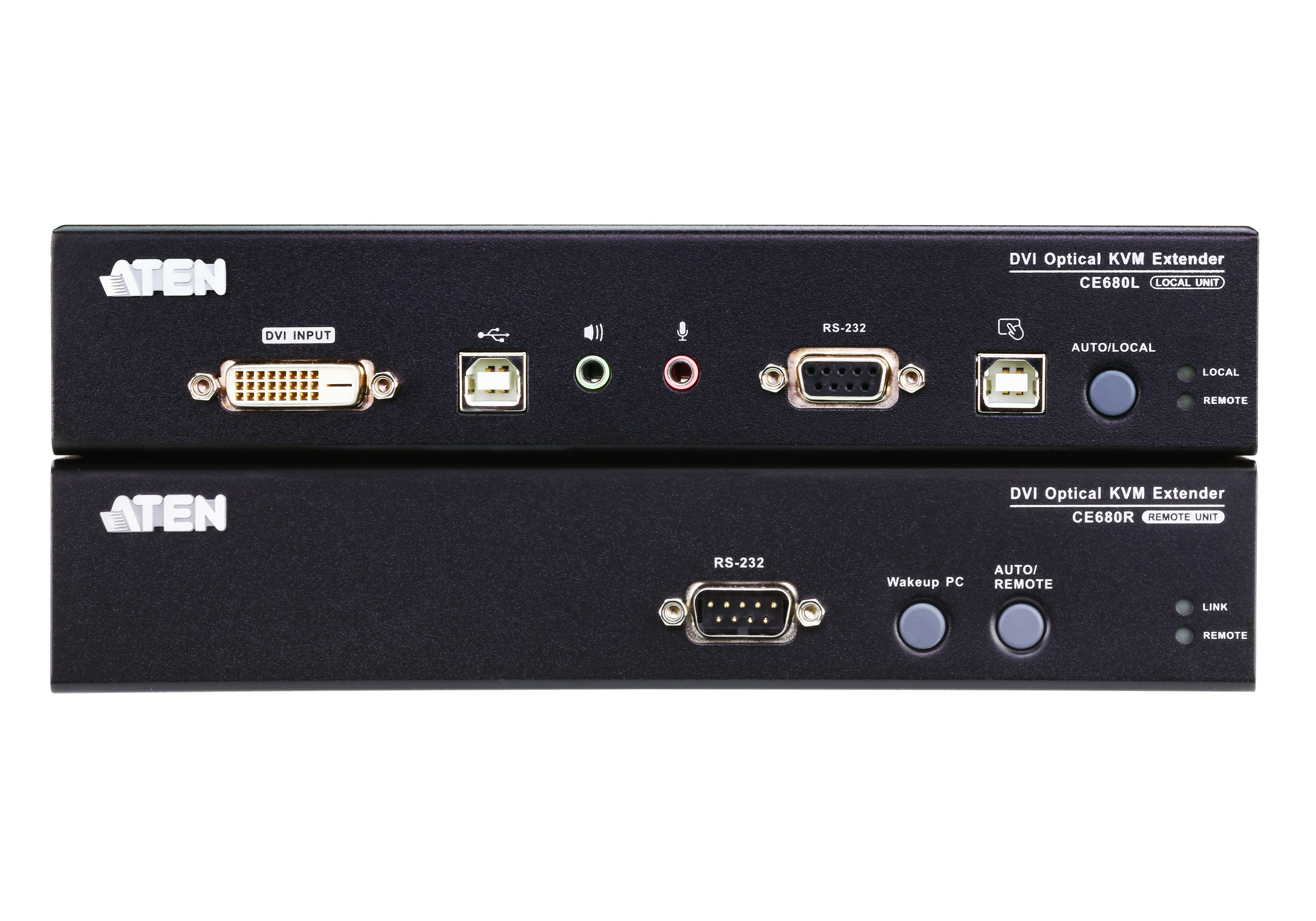 ATEN CE 680 Local and Remote Units - KVM-/Audio-/USB-/serieller Extender, Ansicht 2