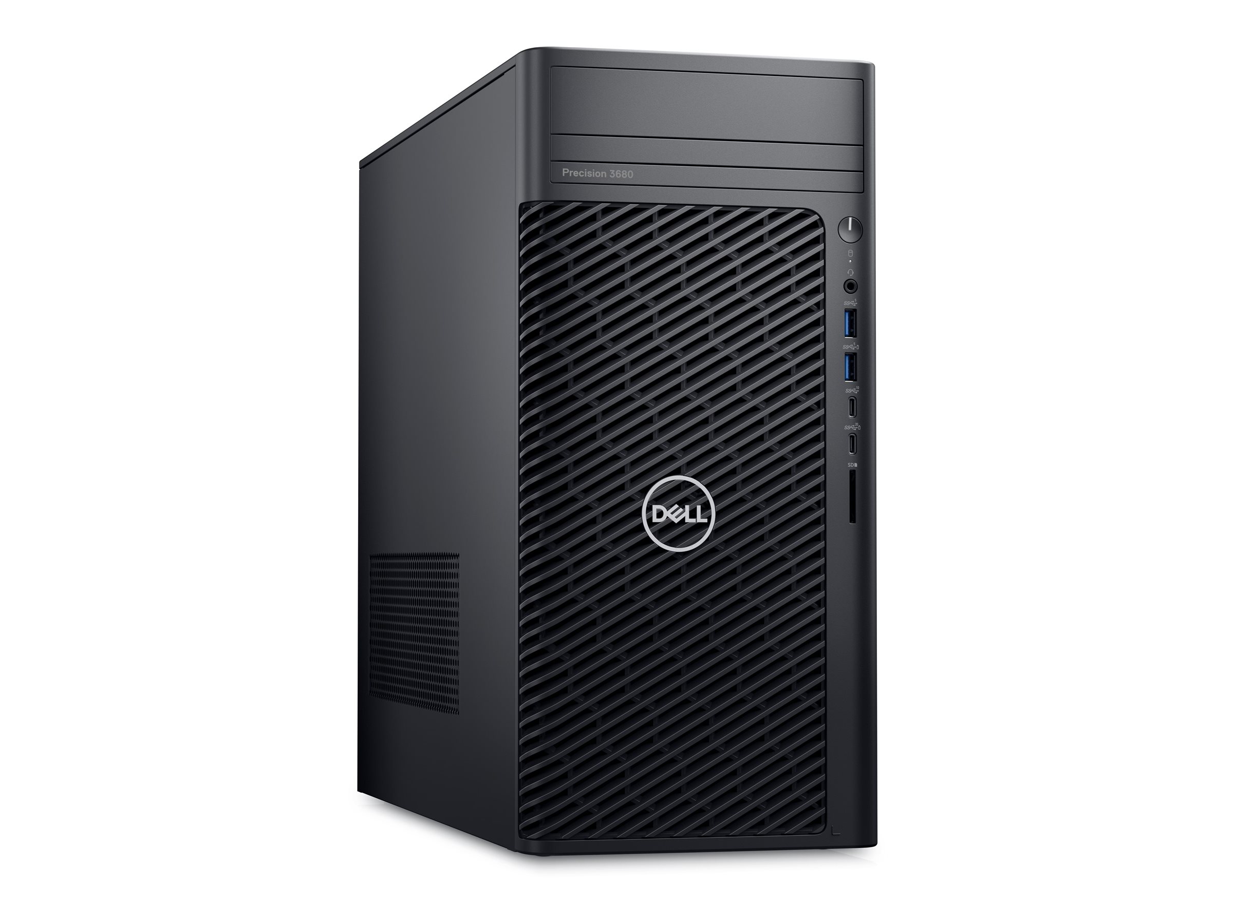 Dell Precision 3680 - Performance Tower - 1 x Core i7 i7-14700  2.1 GHz - vPro Enterprise - RAM 16 GB - SSD 512 GB - NVMe - UHD Graphics 770 - 1GbE - Win 11 Pro - Monitor: keiner - Schwarz schwarz (Tastatur)