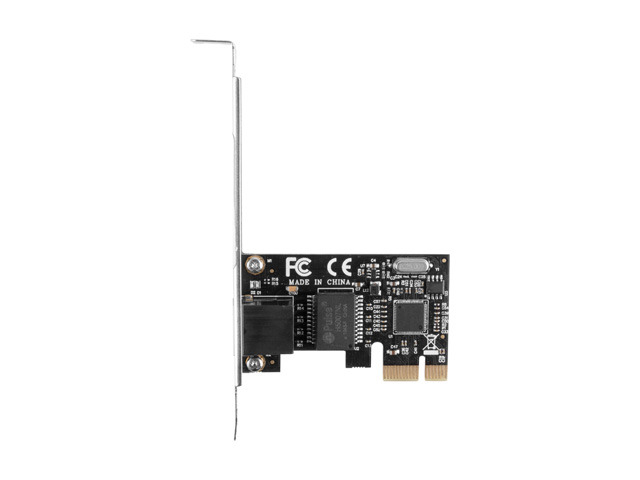 Lanberg PCE-1GB-201 - Eingebaut - Verkabelt - PCI Express - Ethernet - 1000 Mbit/s - Schwarz, Ansicht 3