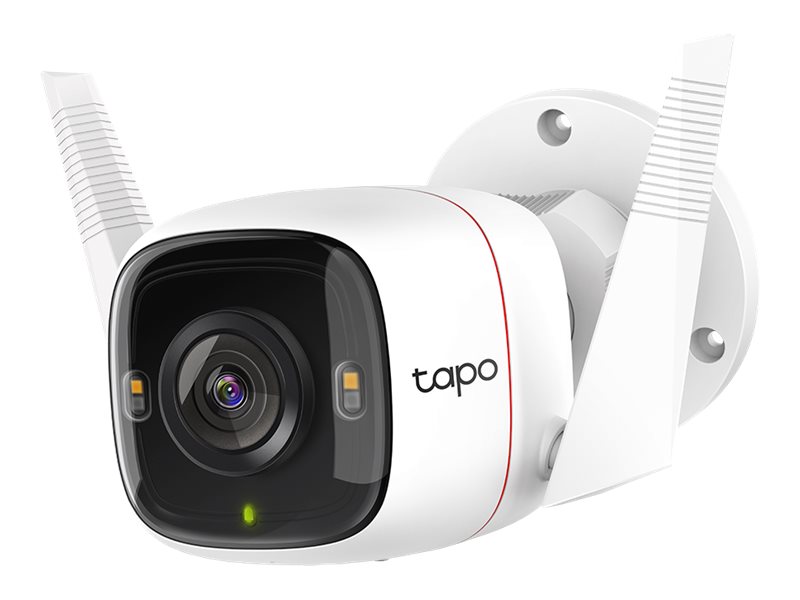 Tapo C320WS V1 - Netzwerk-Überwachungskamera - Außenbereich - staubgeschützt/wetterfest - Farbe (Tag&Nacht) - 4 MP