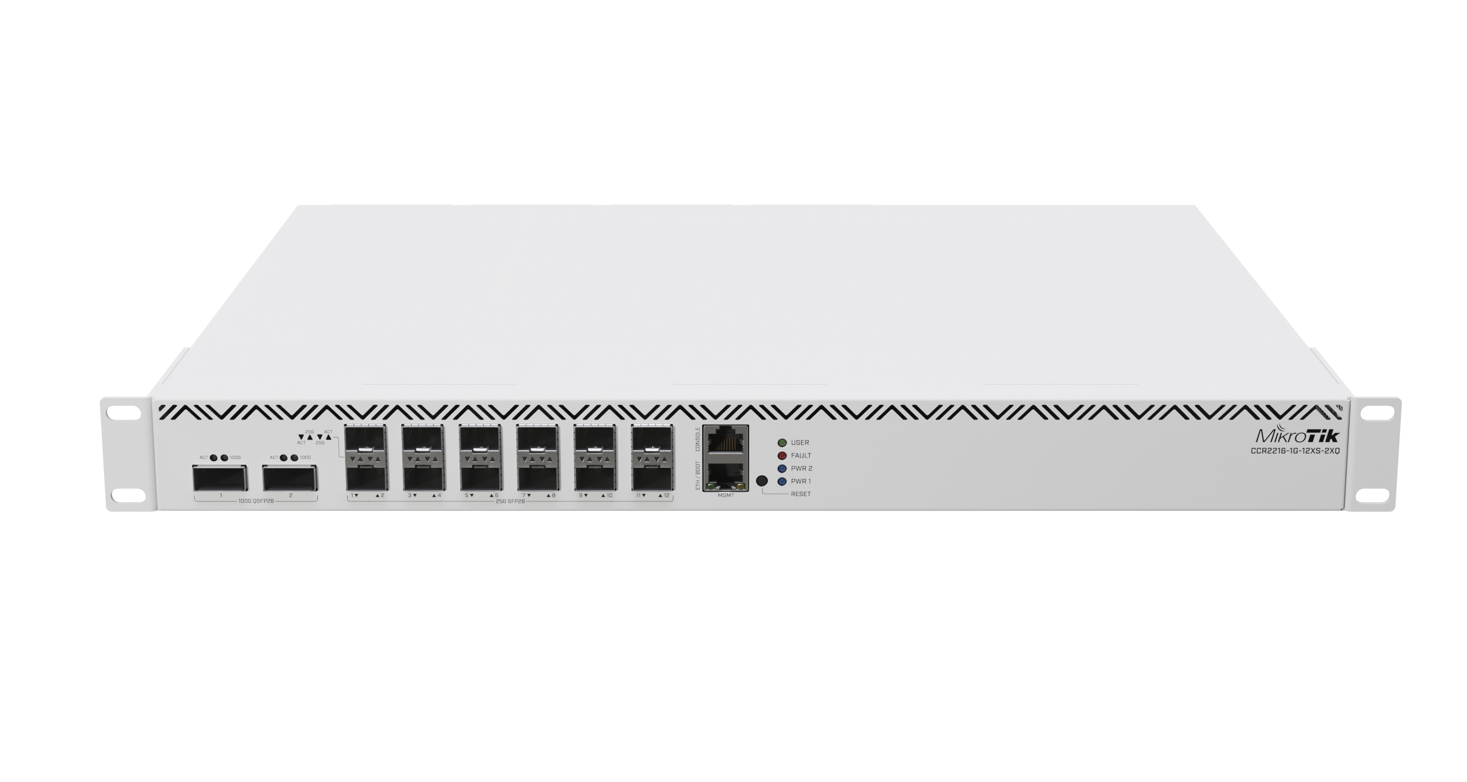 MikroTik Cloud Core Router CCR2216-1G-12XS-2XQ, Ansicht 2