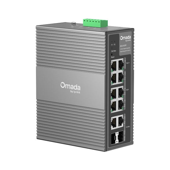 TP-LINK Omada IES210GPP V1.6 - Switch - industriell - managed - 6 x 10/100/1000 (PoE+), Ansicht 2