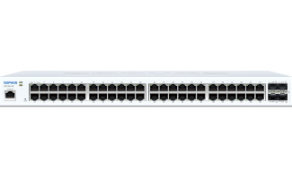 Sophos CS110-48 - Switch - managed - 48 x 10/100/1000 + 4 x 1 Gigabit / 10 Gigabit SFP+, Ansicht 3