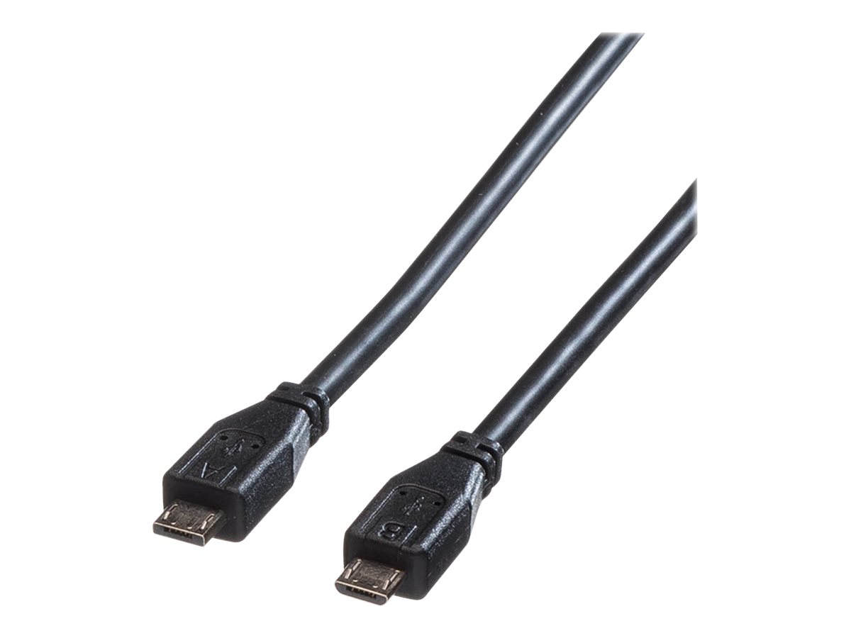 ROLINE USB-Kabel - Micro-USB Type A (M) zu Micro-USB Typ B (M)