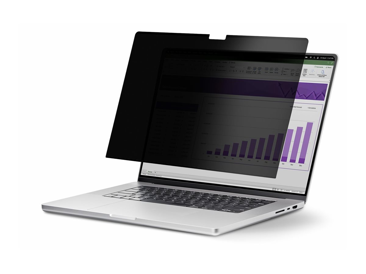 StarTech.com 13,3" MacBook Pro M1/M2 Laptop Sichtschutz,  Flip-Over - Blickschutzfilter für Notebook (horizontal)