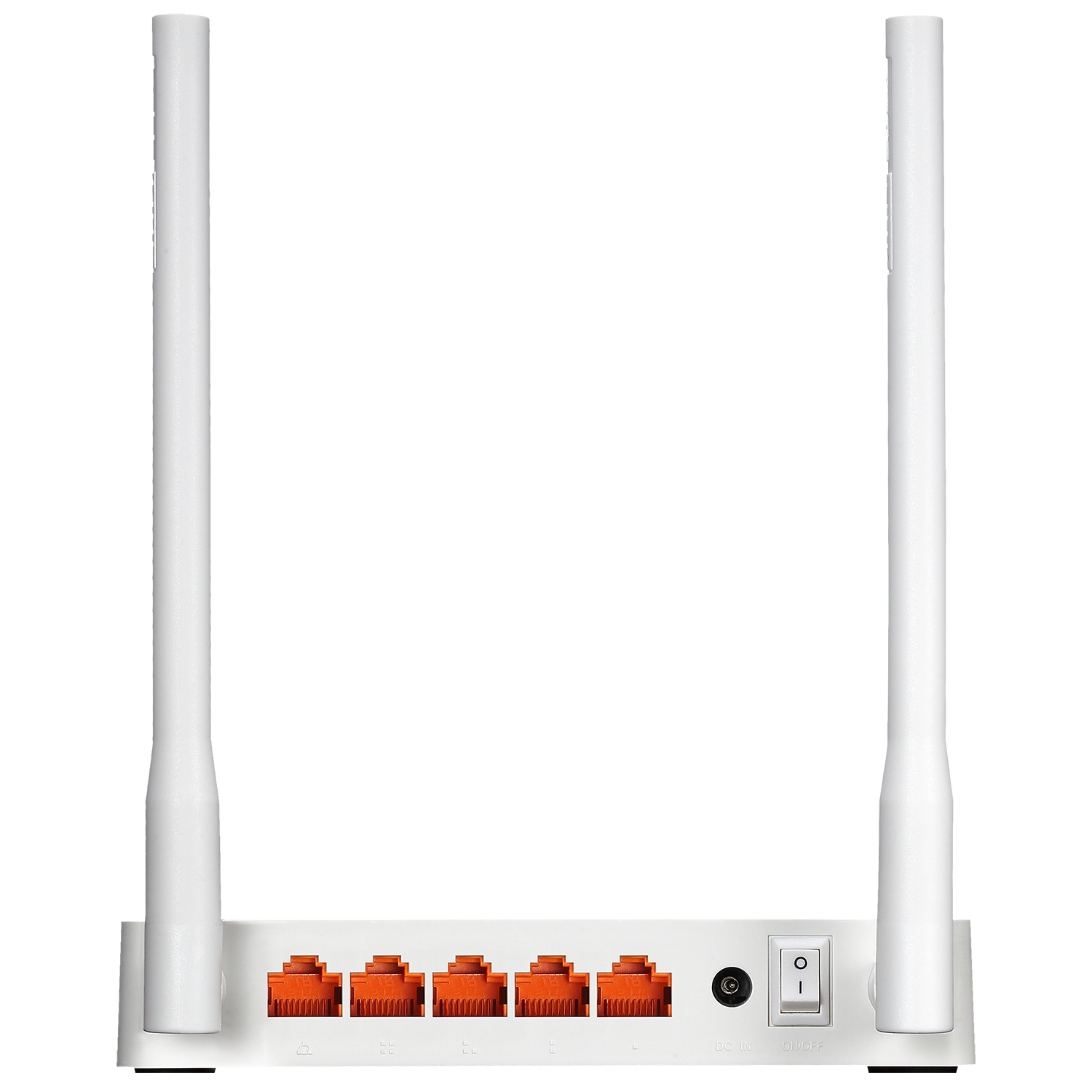 TOTOLINK N300RT - Wi-Fi 4 (802.11n) - Einzelband (2,4GHz) - Eingebauter Ethernet-Anschluss - Schwarz - Weiß, Ansicht 2