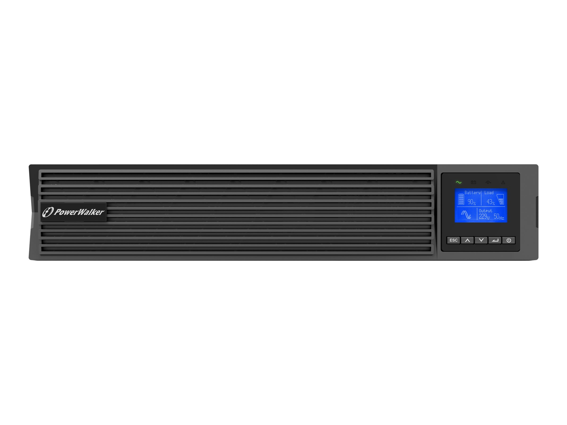 BlueWalker PowerWalker VFI 2000 ICR IoT - USV (in Rack montierbar/extern), Ansicht 2