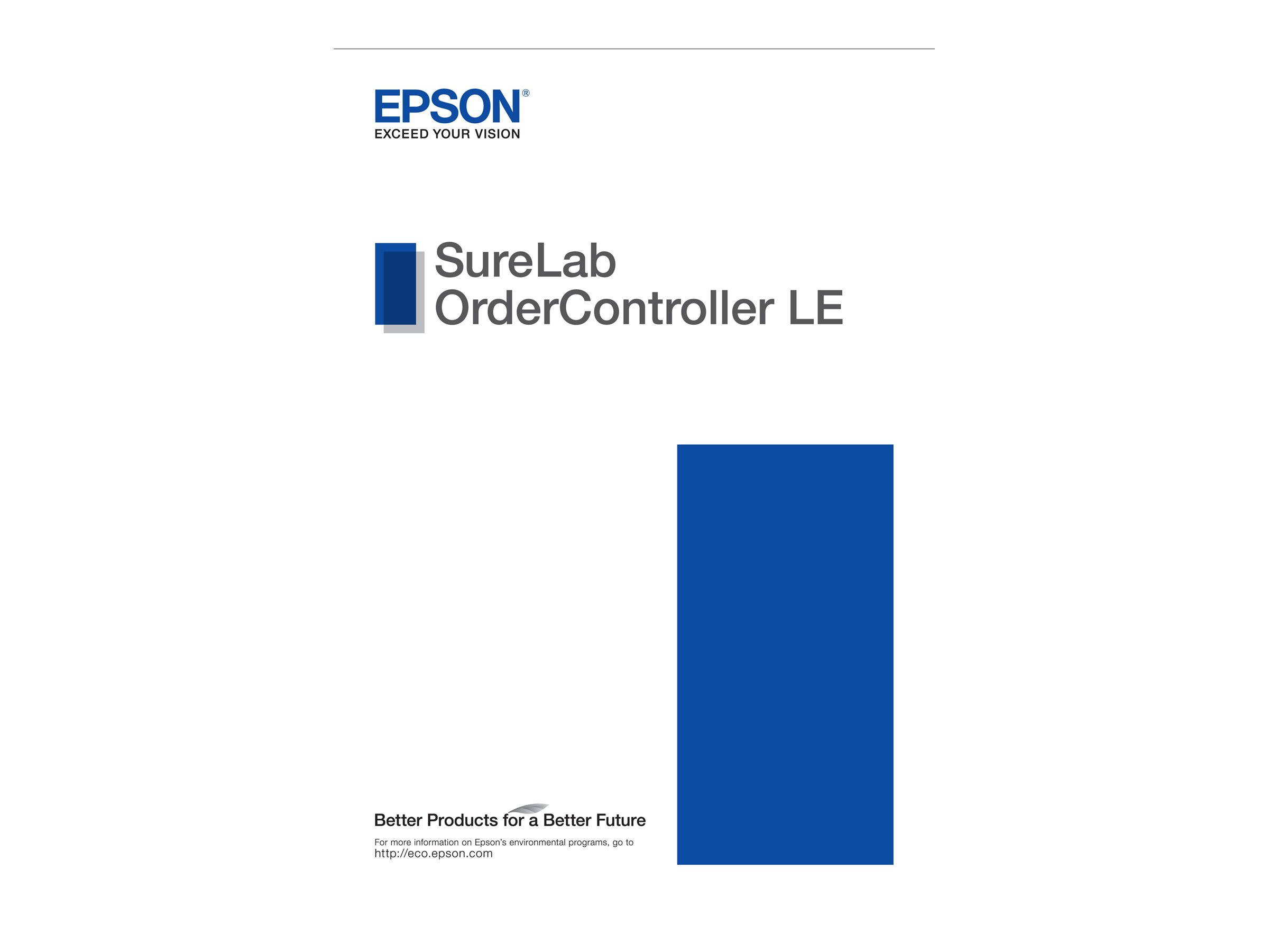 Epson SURELAB ORDERCONTROLLER LE - Lizenz - für