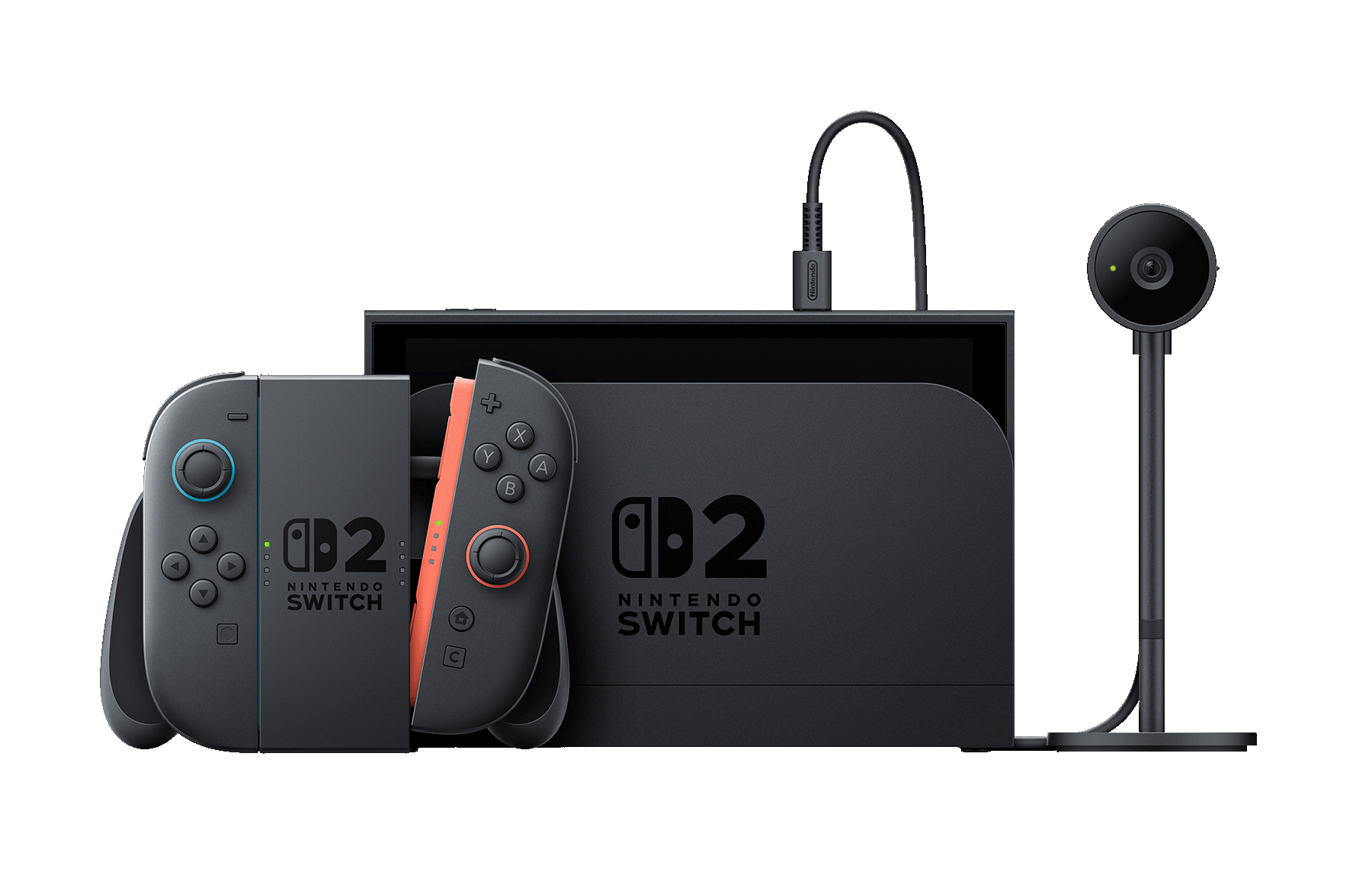Nintendo Switch 2-Kamera - Kamera - 2 - Schwarz - - 2, Ansicht 4