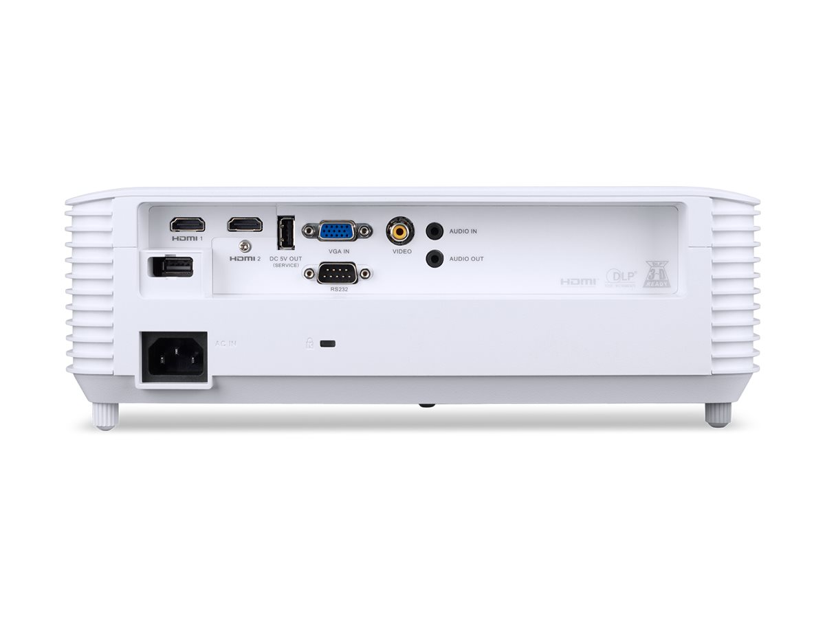 Acer P1258i - DLP-Projektor - tragbar - 3D - 4800 ANSI-Lumen - XGA (1024 x 768)