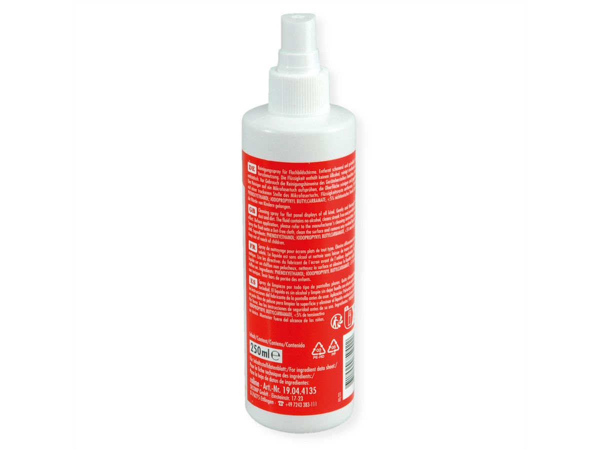 ROTRONIC-SECOMP Roline - Bildschirm-Reinigungsspray - Multicolor, Ansicht 4