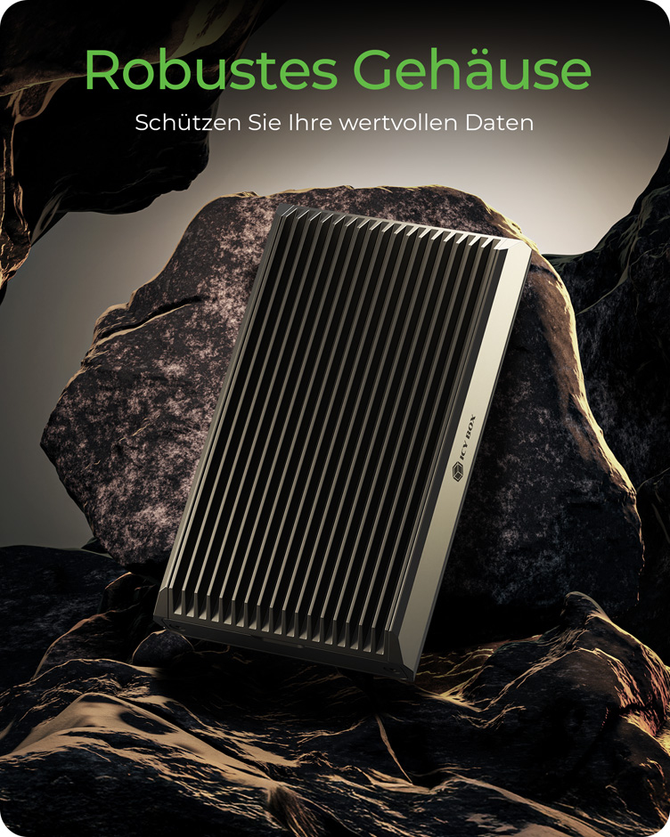 ICY BOX IB-1920M-C42 - Speichergehäuse - M.2 - M.2 NVMe Card / PCIe (NVMe), Ansicht 4