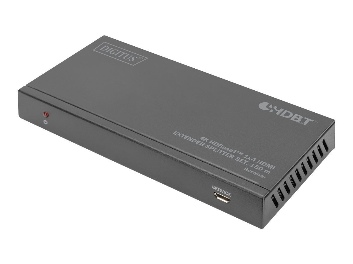 DIGITUS DS-55510 - Sender und Empfänger - Video- Audio- Infrarot- und serielle Erweiterung