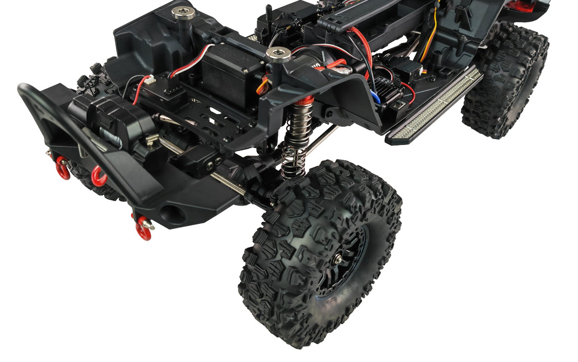 Amewi RC Auto AMXRock Crosstail Crawler 4WD 1 10 ARTR Grau, Ansicht 3