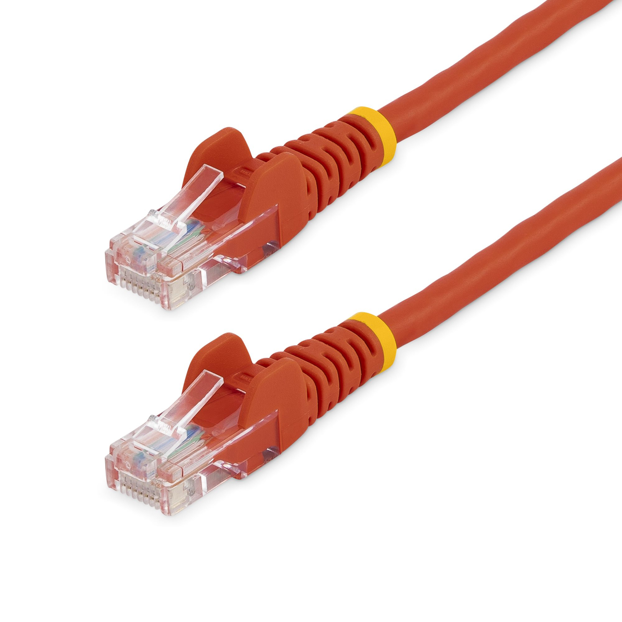 StarTech.com 10m Cat5e Ethernet Netzwerkkabel Snagless mit RJ45 - Rot, 10 m, Cat5e, U/UTP (UTP), RJ-45, RJ-45, Rot