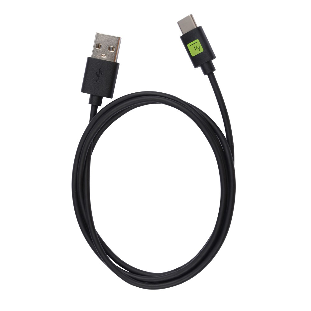 Techly USB3.1 Kabel Stecker Typ-A - USB Typ-C Schwarz 1 m - Kabel - Digital/Daten, Ansicht 2