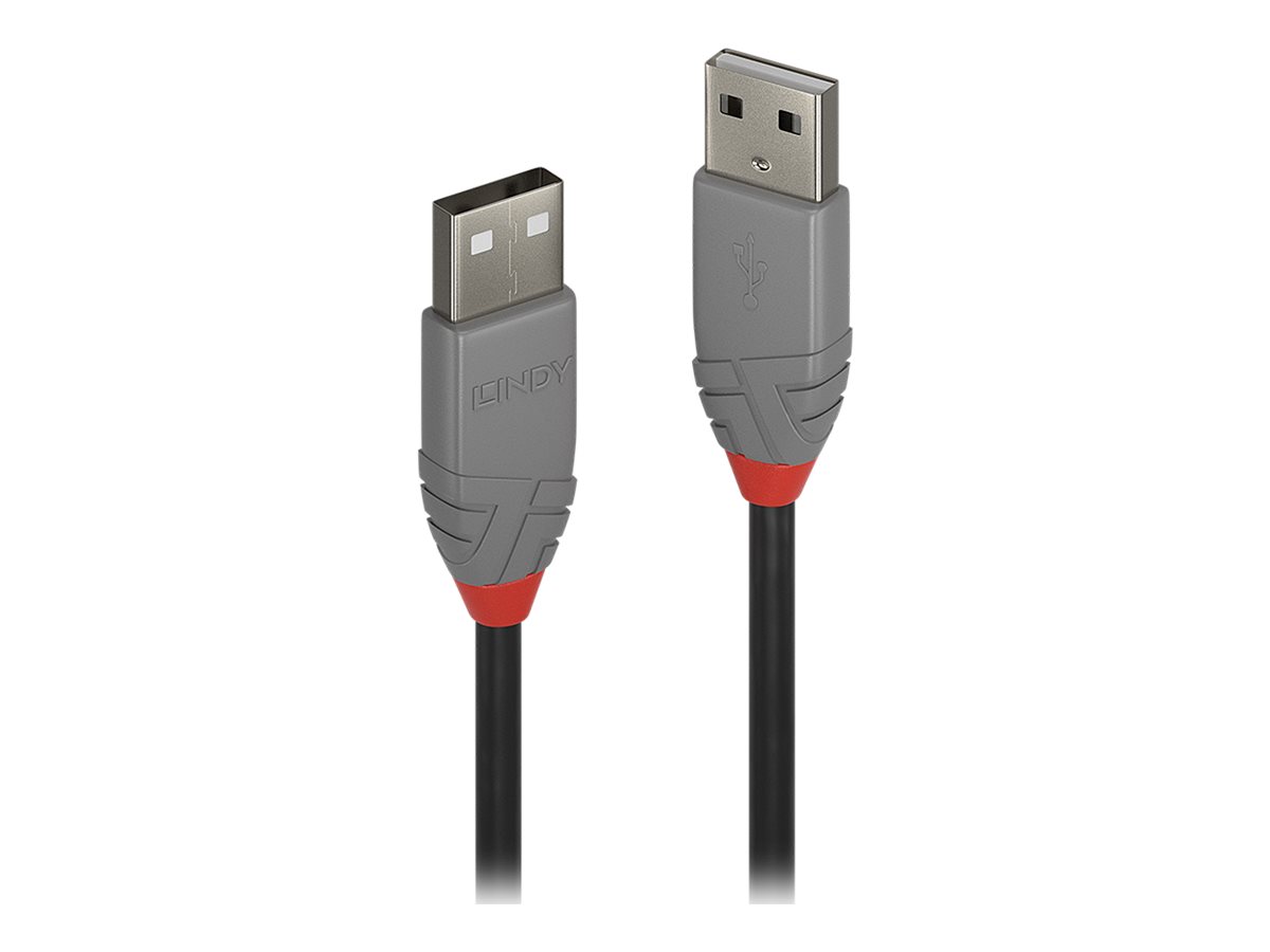 Lindy Anthra Line - USB-Kabel - USB (M) zu USB (M) - USB 2.0 - 1 m - rund