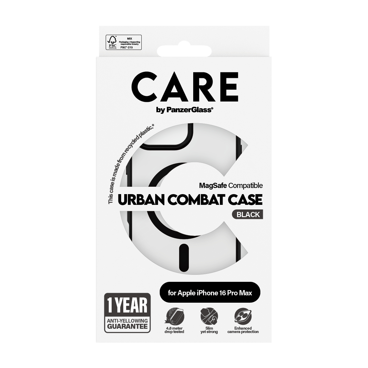 PanzerGlass CARE by PanzerGlass Urban Combat - Hintere Abdeckung für Mobiltelefon, Ansicht 3