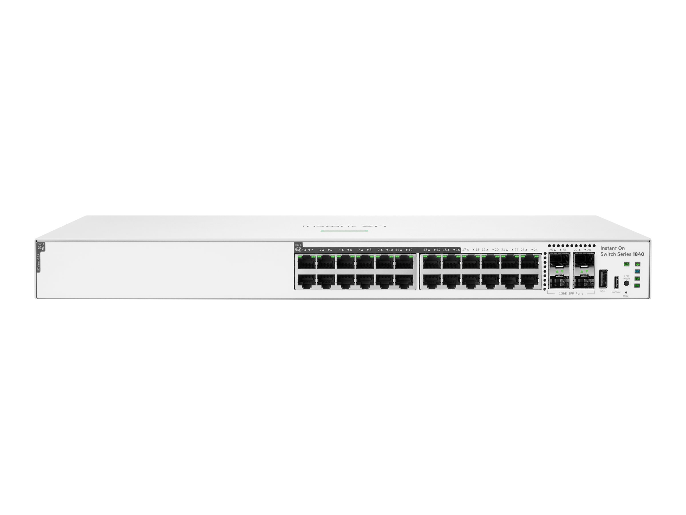 HPE Networking Instant On 1840 - Switch - 24 x 10/100/1000 (PoE)