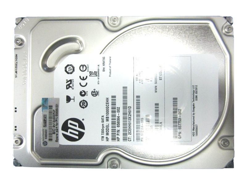 HPE Midline - Festplatte - 1 TB - intern - 3.5" LFF (8.9 cm LFF)